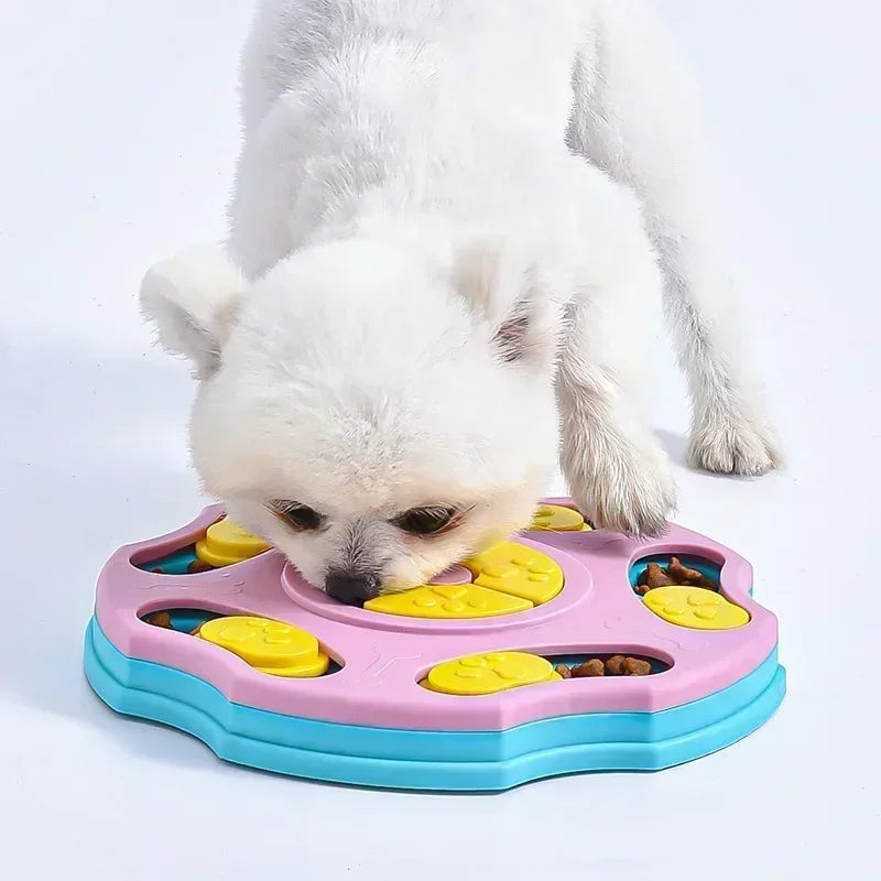Dog Puzzle Toys Slow Feeder Puppy food dispenser. - Maison Novaire #