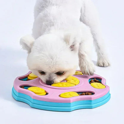 Dog Puzzle Toys Slow Feeder Puppy food dispenser. - Maison Novaire #
