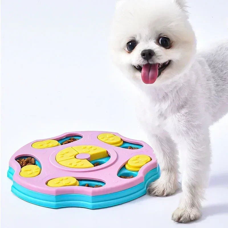 Dog Puzzle Toys Slow Feeder Puppy food dispenser. - Maison Novaire #