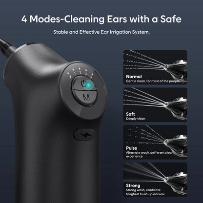 Electric Ear Wax Removal Kit - 4 Pressure Modes. - Maison Novaire #