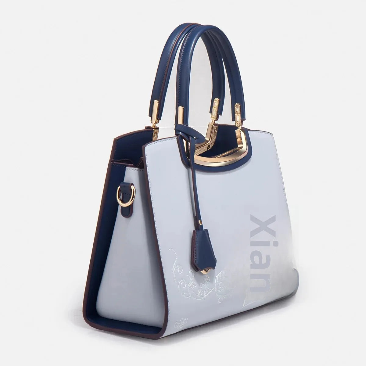 Embroidered Large Capacity Women's Shoulder Bag. High-end Top-handle Bag For Women. - Maison Novaire #