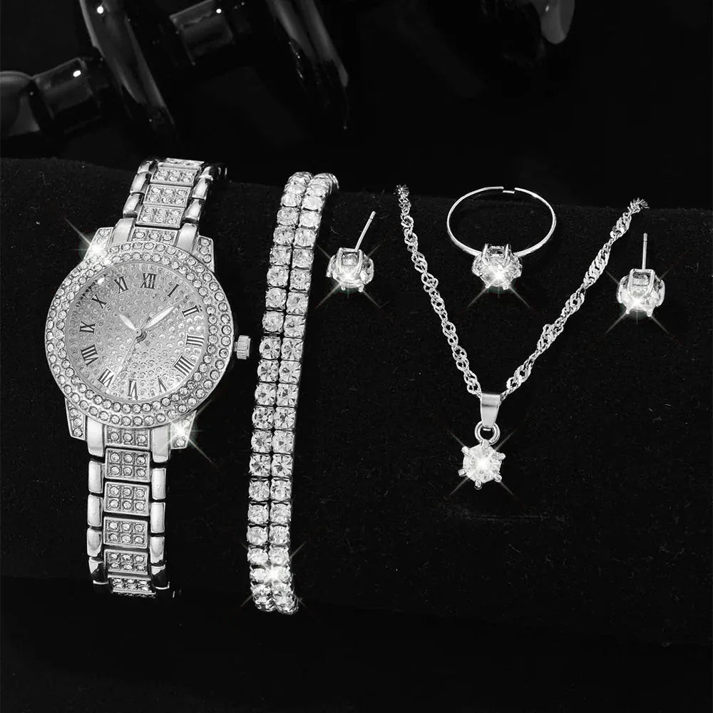 Female Bracelet Watches Set - BLAKESTORE-NG