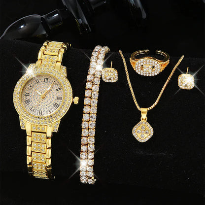 Female Bracelet Watches Set - BLAKESTORE-NG