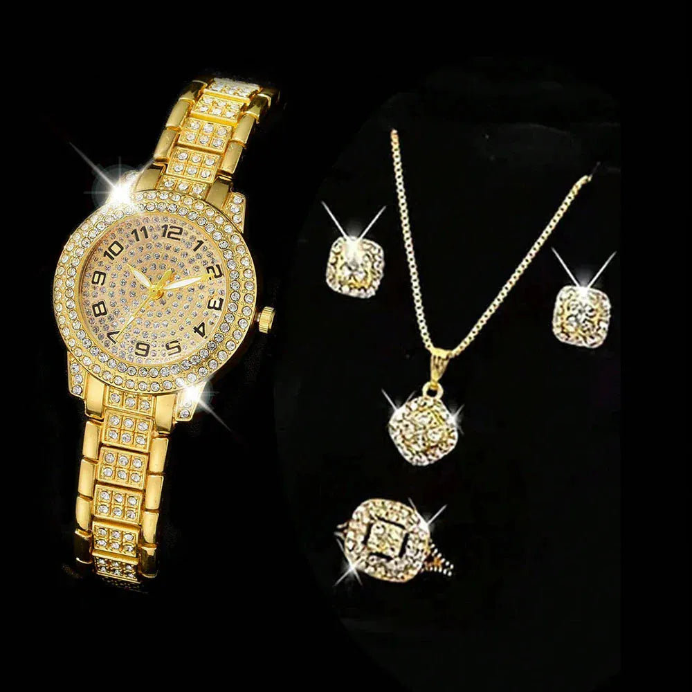 Female Bracelet Watches Set - BLAKESTORE-NG