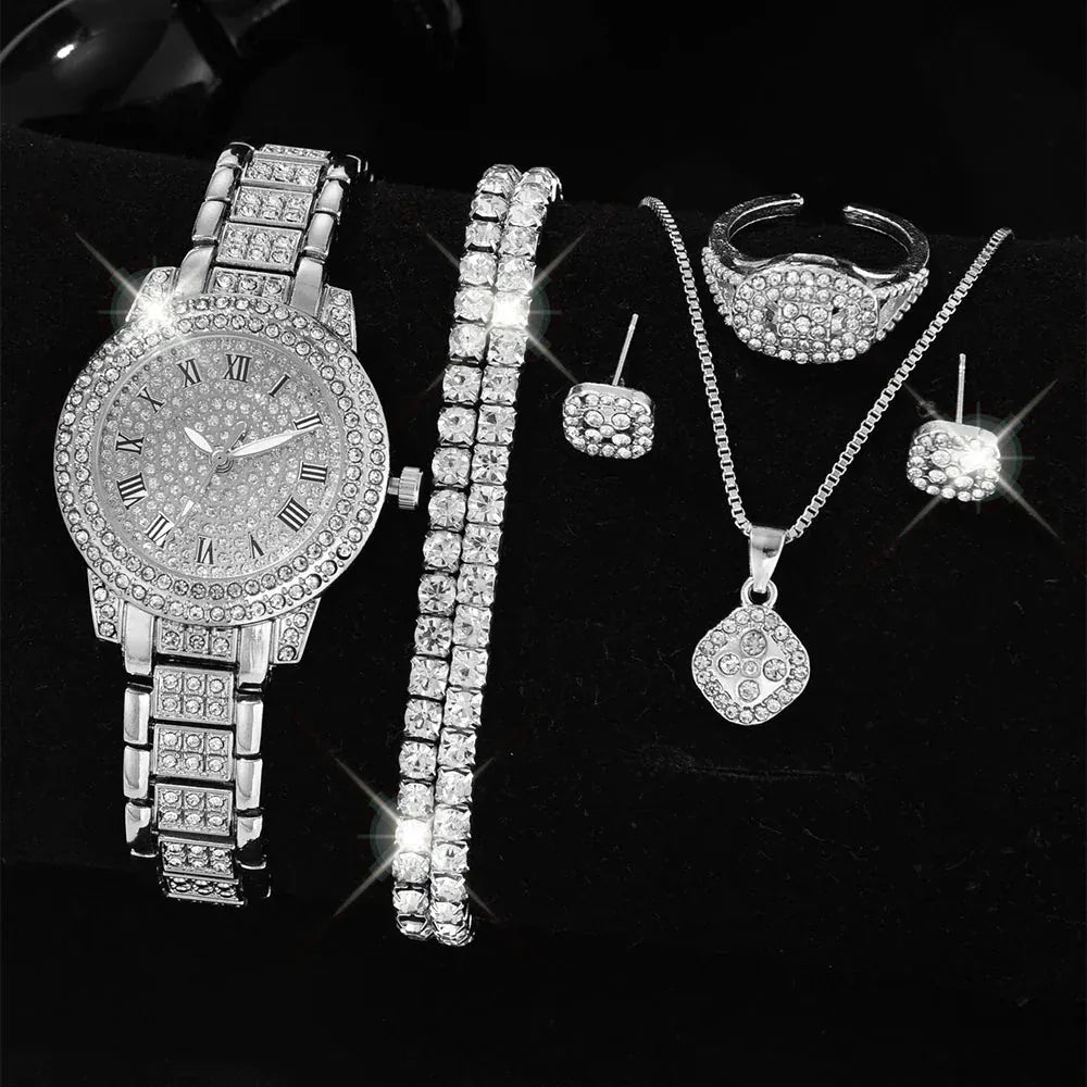 Female Bracelet Watches Set - BLAKESTORE-NG