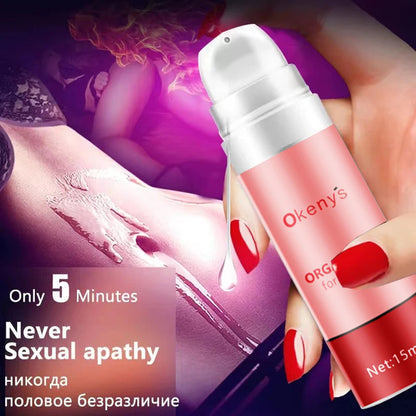 Female Orgasm  Enhancement Gel. - Maison Novaire #