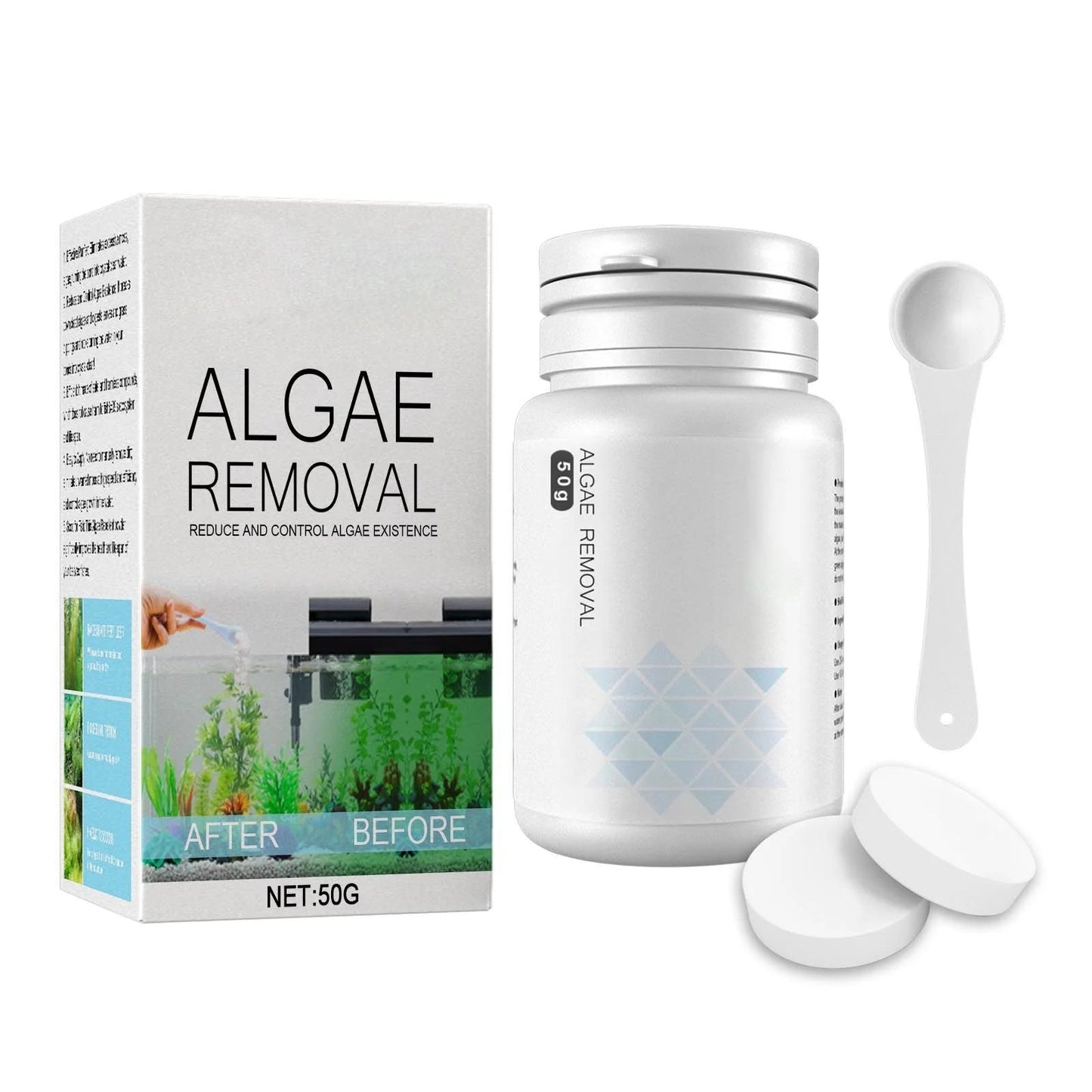 Fish Tank Cleaning Algae Tablets. - Maison Novaire #