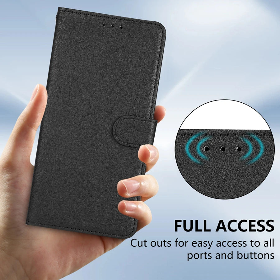 Flip Leather Case For iPhone. - Maison Novaire #