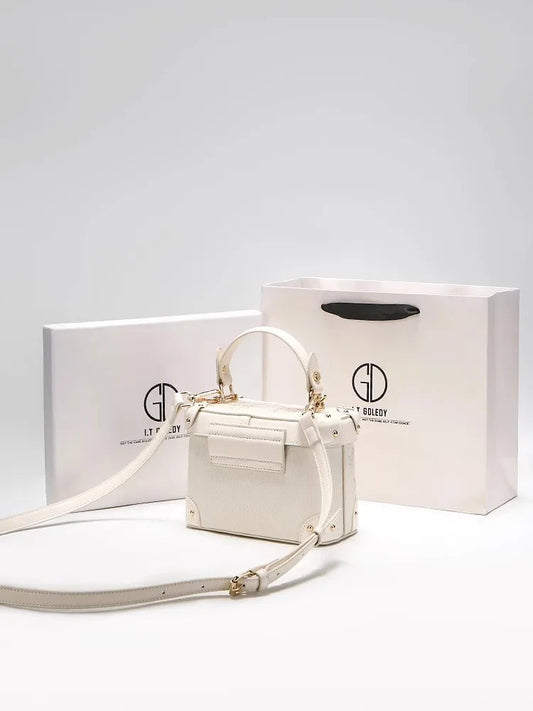 Floral Embossed Handbag - Maison Novaire