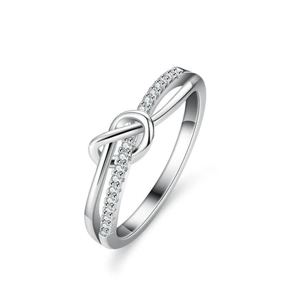 Full Moissanite Ring | 925 Silver 18K Gold Plated Wedding & Engagement Band - Maison Novaire #