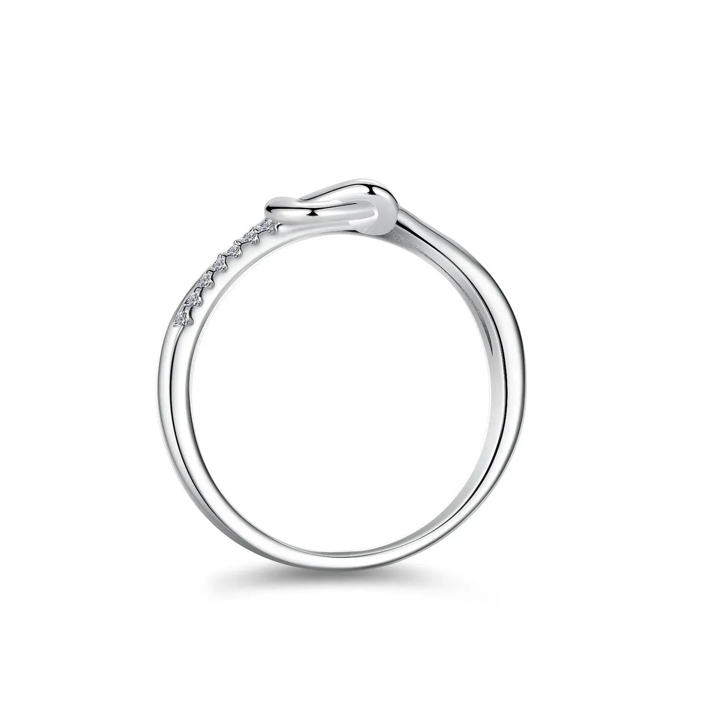 Full Moissanite Ring | 925 Silver 18K Gold Plated Wedding & Engagement Band - Maison Novaire #