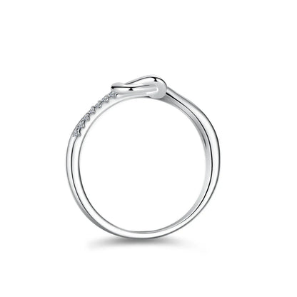 Full Moissanite Ring | 925 Silver 18K Gold Plated Wedding & Engagement Band - Maison Novaire #