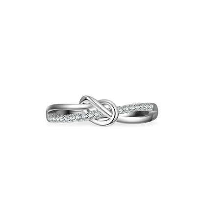 Full Moissanite Ring | 925 Silver 18K Gold Plated Wedding & Engagement Band - Maison Novaire #