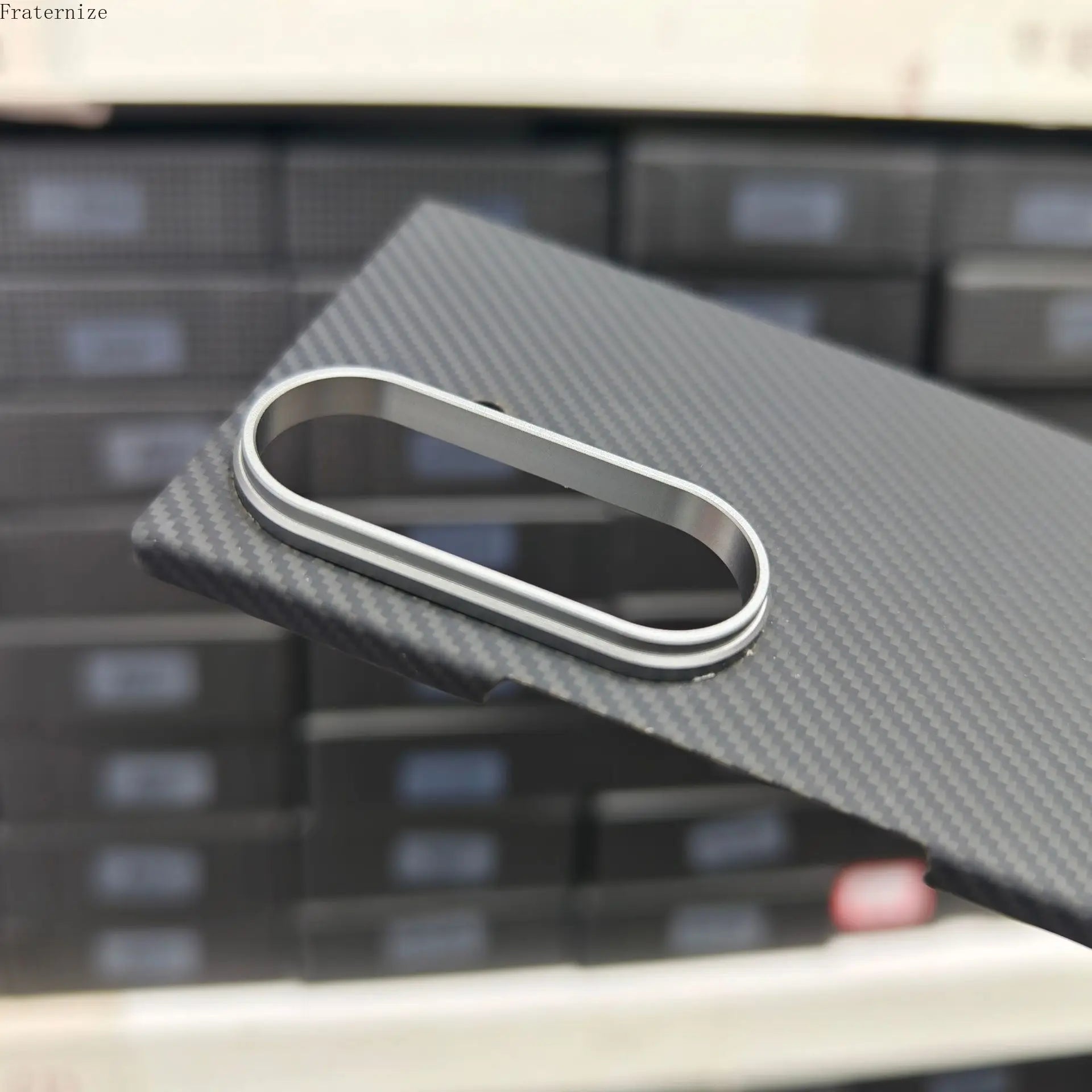 Galaxy Z Fold 7 Shockproof Carbon Fiber Phone Case. - Maison Novaire #