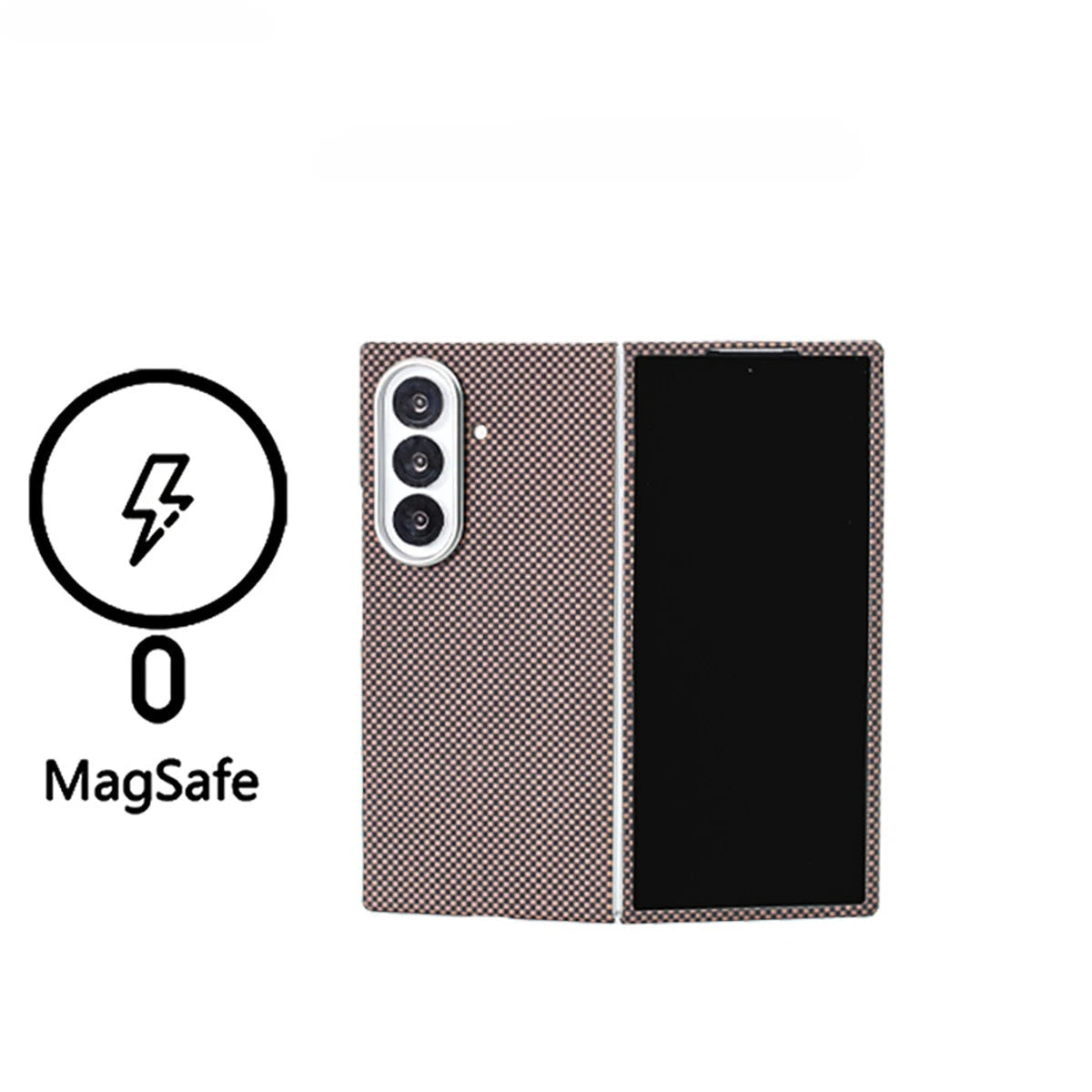 Galaxy Z Fold 7 Shockproof Carbon Fiber Phone Case. - Maison Novaire #