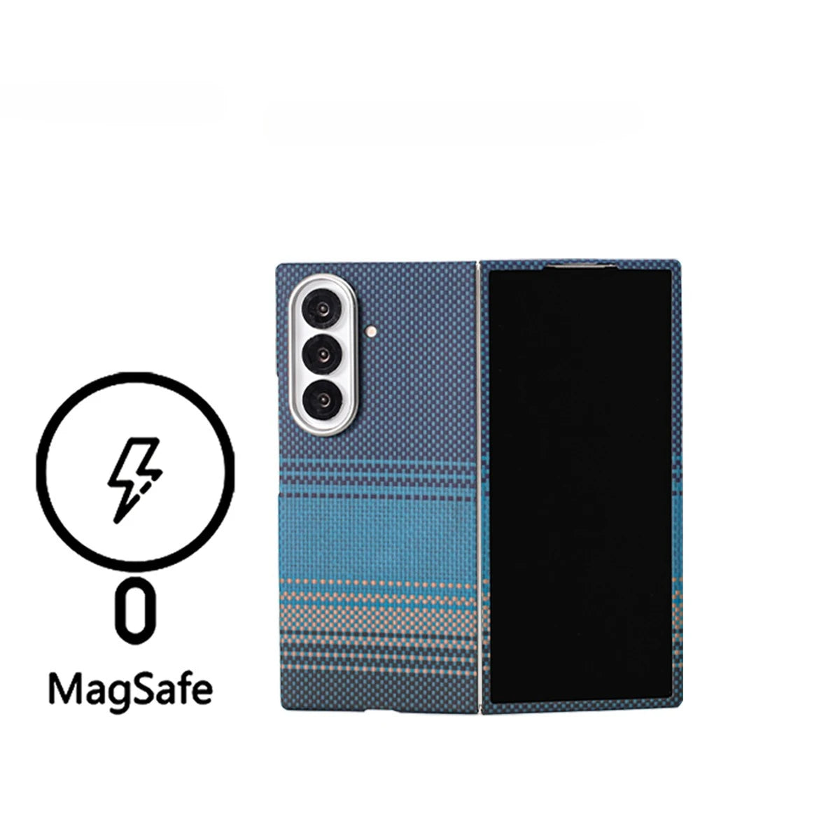 Galaxy Z Fold 7 Shockproof Carbon Fiber Phone Case. - Maison Novaire #