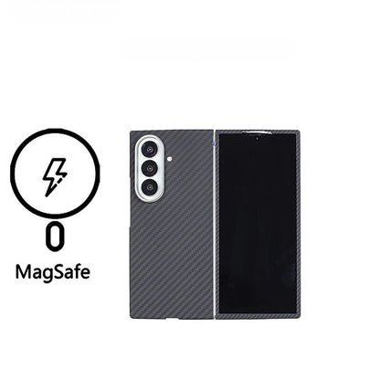 Galaxy Z Fold 7 Shockproof Carbon Fiber Phone Case. - Maison Novaire #