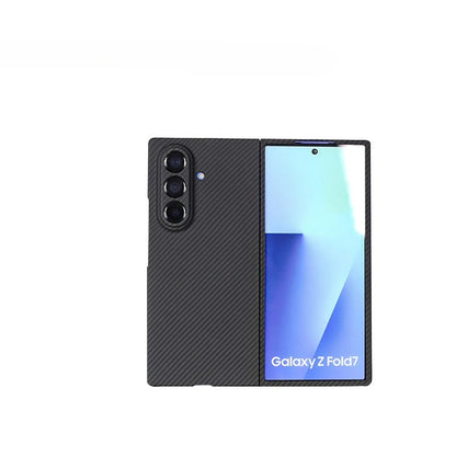 Galaxy Z Fold 7 Shockproof Carbon Fiber Phone Case. - Maison Novaire #