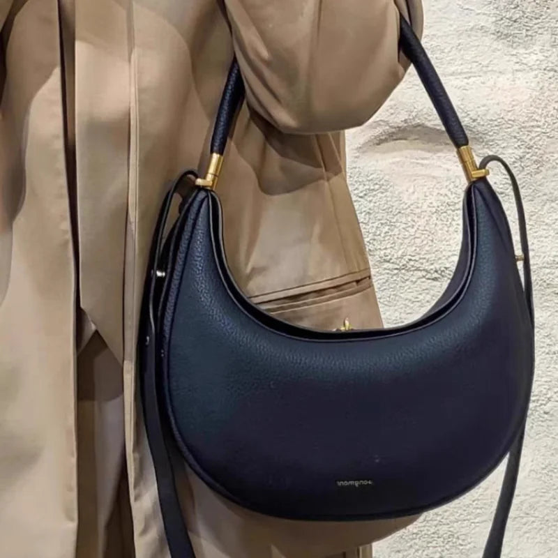 Genuine Leather Shoulder Bag. - Maison Novaire #