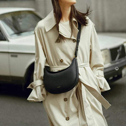 Genuine Leather Shoulder Bag. - Maison Novaire #