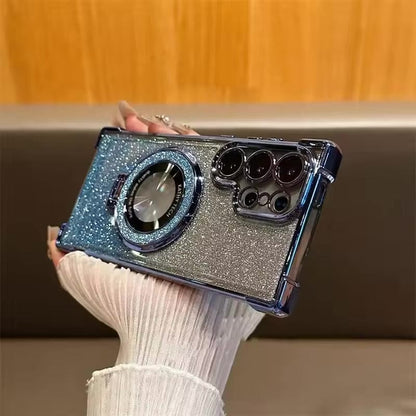 Glitter MagSafe Stand Samsung Case - Maison Novaire #