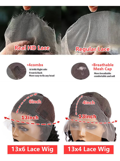 Glueless Wig Human Hair Body Wave Lace Frontal. - Maison Novaire #