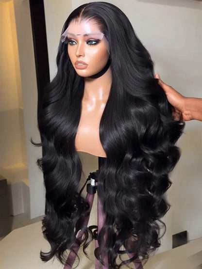 Glueless Wig Human Hair Body Wave Lace Frontal. - Maison Novaire #