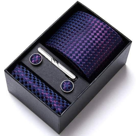 Green Necktie Gift Set - Maison Novaire