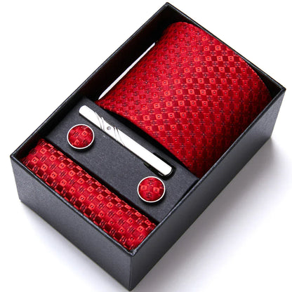Green Necktie Gift Set - Maison Novaire