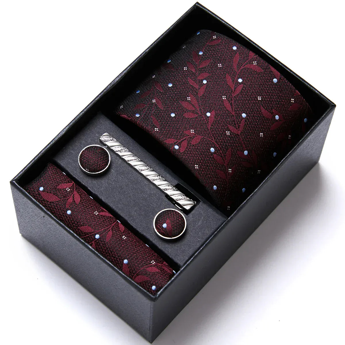 Green Necktie Gift Set - Maison Novaire