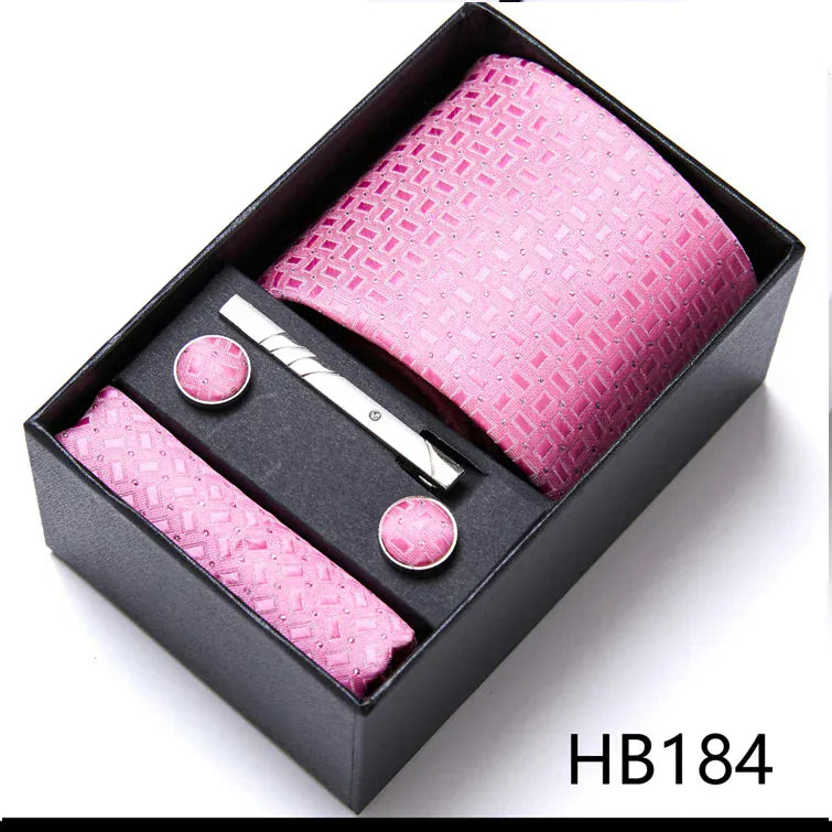 Green Necktie Gift Set - Maison Novaire