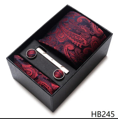 Green Necktie Gift Set - Maison Novaire
