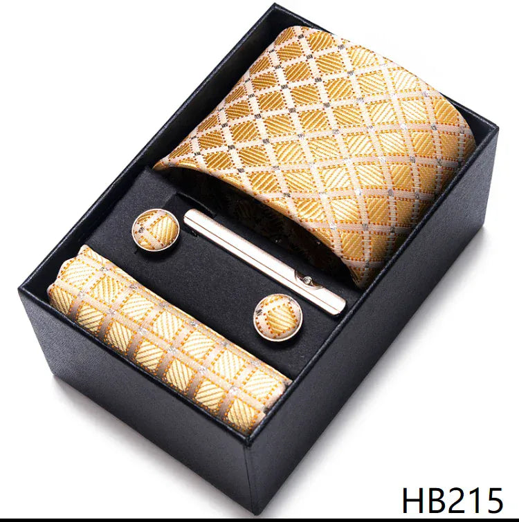 Green Necktie Gift Set - Maison Novaire