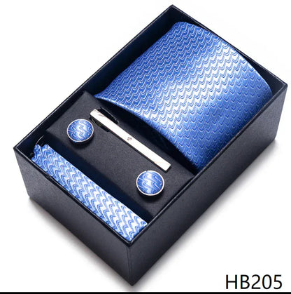 Green Necktie Gift Set - Maison Novaire