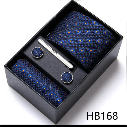 Green Necktie Gift Set - Maison Novaire
