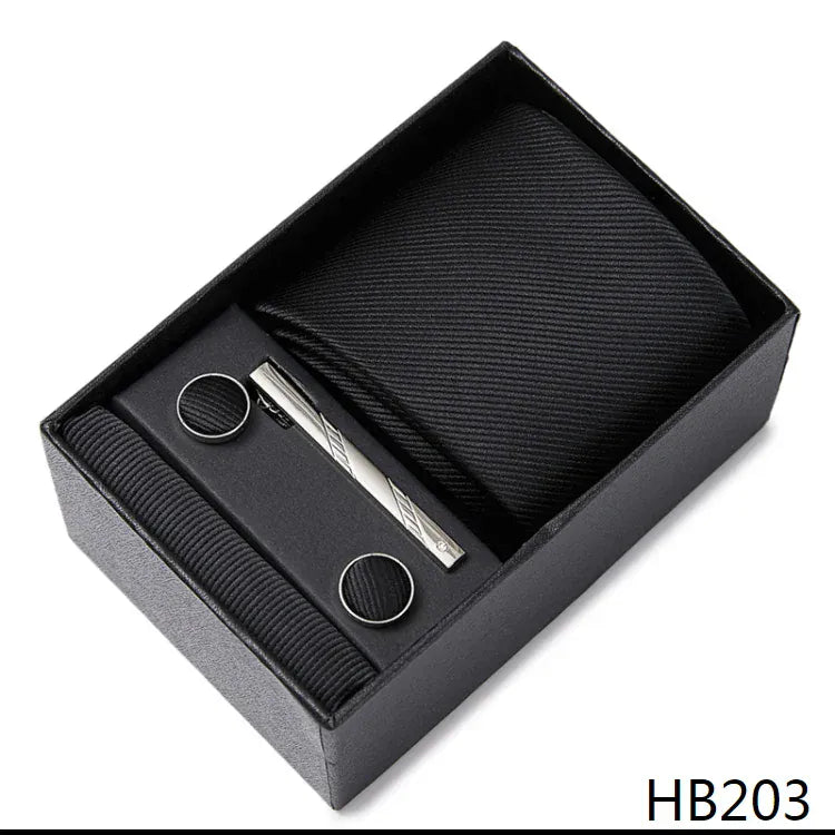 Green Necktie Gift Set - Maison Novaire