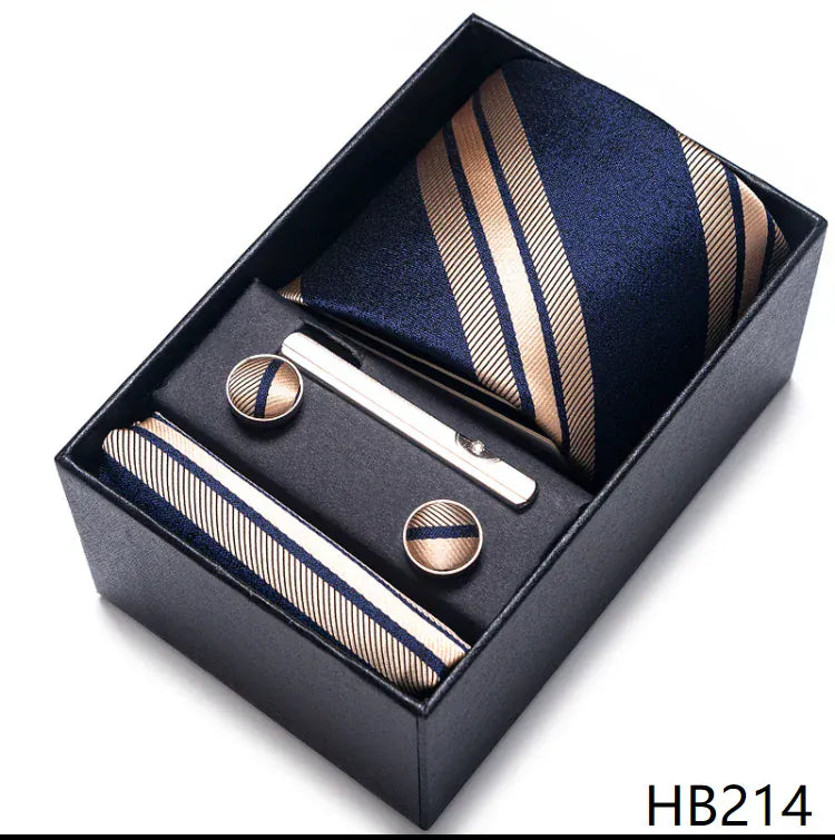 Green Necktie Gift Set - Maison Novaire