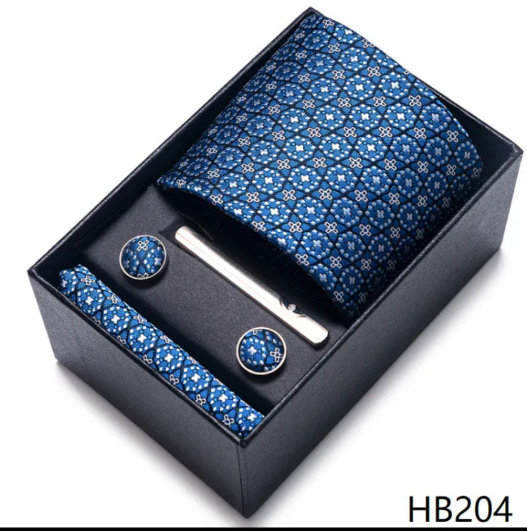 Green Necktie Gift Set - Maison Novaire