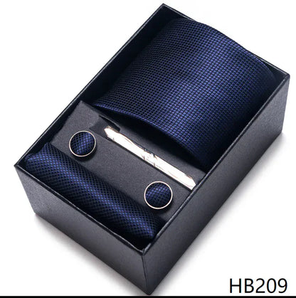 Green Necktie Gift Set - Maison Novaire