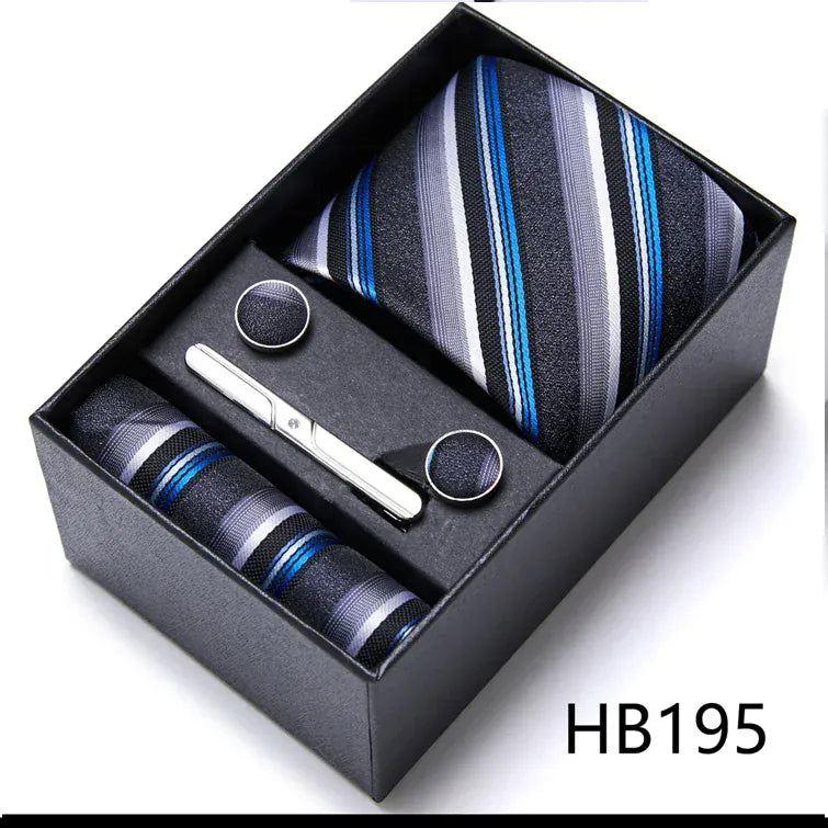 Green Necktie Gift Set - Maison Novaire