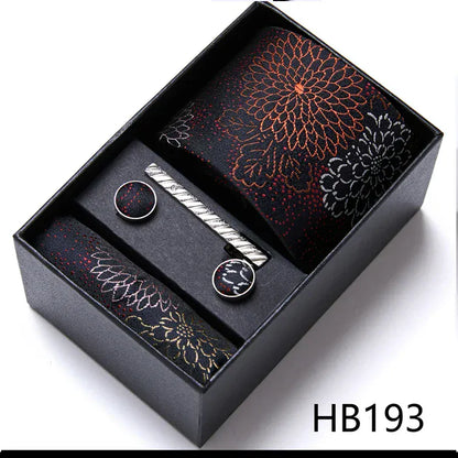 Green Necktie Gift Set - Maison Novaire
