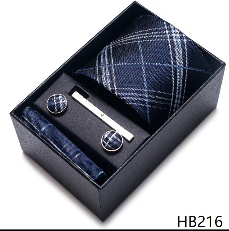 Green Necktie Gift Set - Maison Novaire