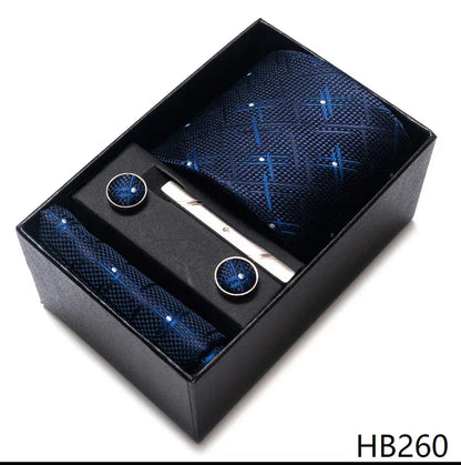 Green Necktie Gift Set - Maison Novaire