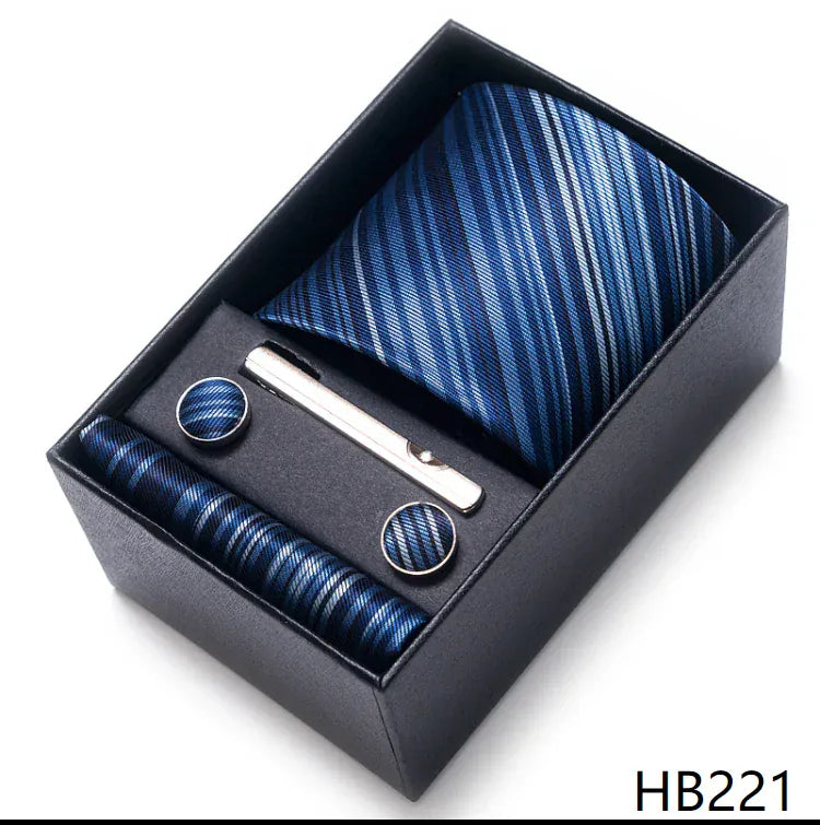 Green Necktie Gift Set - Maison Novaire