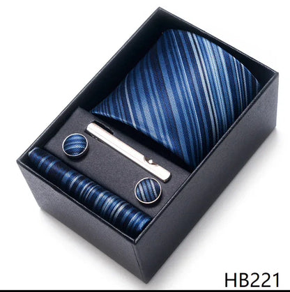 Green Necktie Gift Set - Maison Novaire