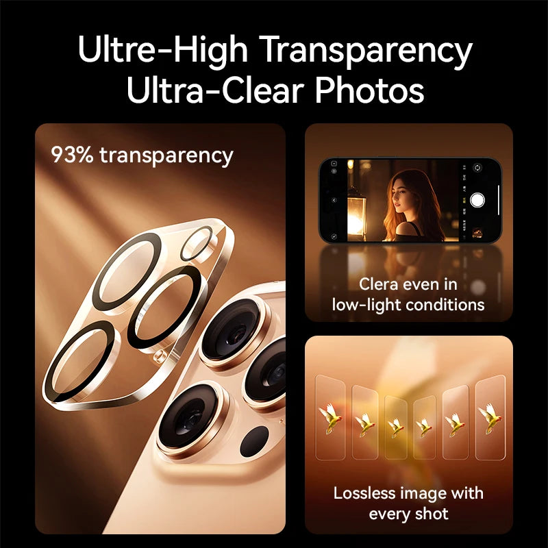HD Lens Protective Glass For iPhone. - Maison Novaire #