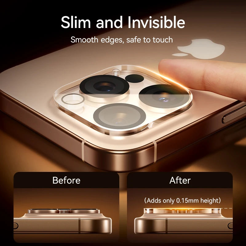 HD Lens Protective Glass For iPhone. - Maison Novaire #