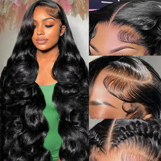 HD Transparent Lace Front Wig | 13x4 13x6 Body Wave 200% Density - Maison Novaire