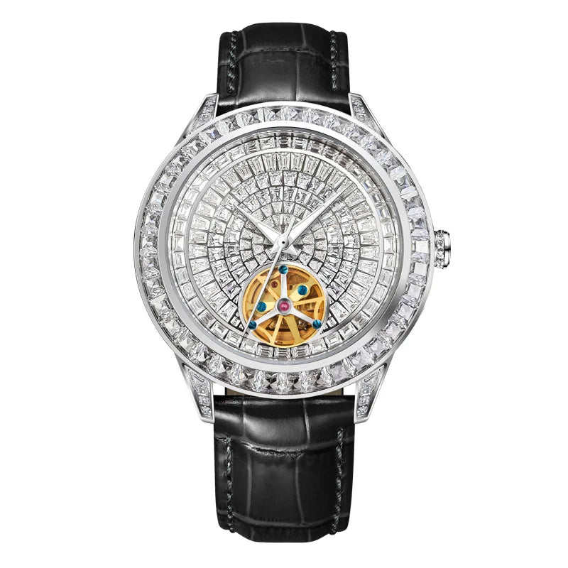 Haemmer Jacob Tourbillon Leather Watch - Maison Novaire