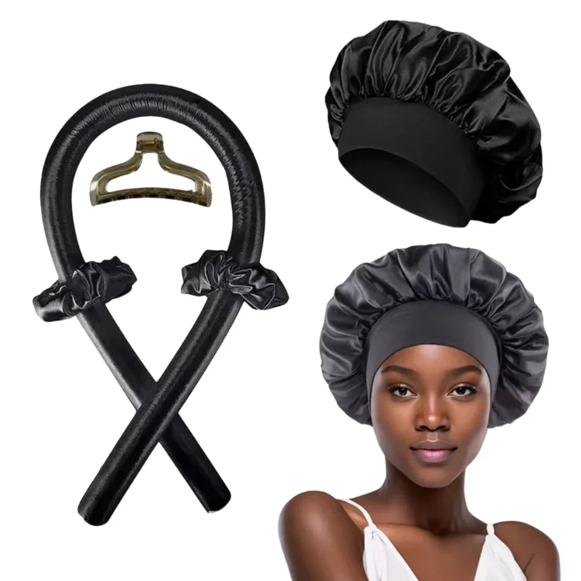 Heatless Curling Rod Headband | No-Heat Sleeping Curler - Maison Novaire